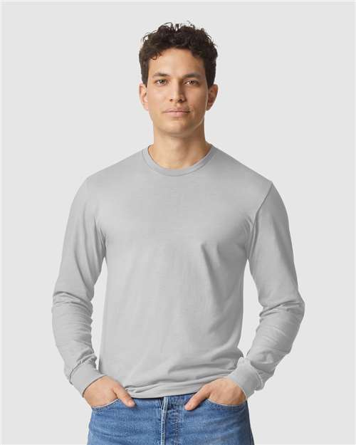 Load image into Gallery viewer, Unisex Softstyle® CVC Long Sleeve T-Shirt — product photo 2