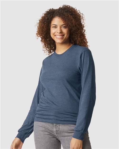 Load image into Gallery viewer, Unisex Softstyle® CVC Long Sleeve T-Shirt — product photo 3