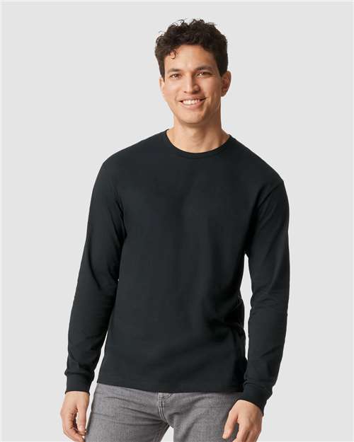 Load image into Gallery viewer, Unisex Softstyle® CVC Long Sleeve T-Shirt — product photo 4