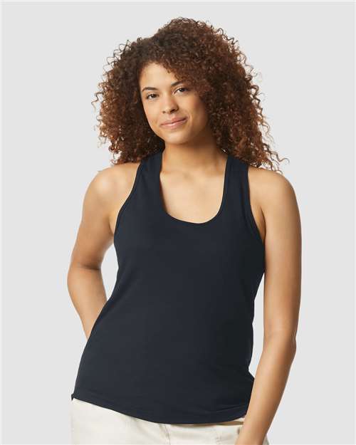 Load image into Gallery viewer, Women's Softstyle® CVC Racerback Tank Top — product photo 5