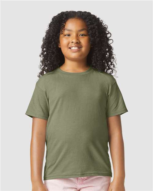 Load image into Gallery viewer, Youth Softstyle® CVC T-Shirt — product photo 1