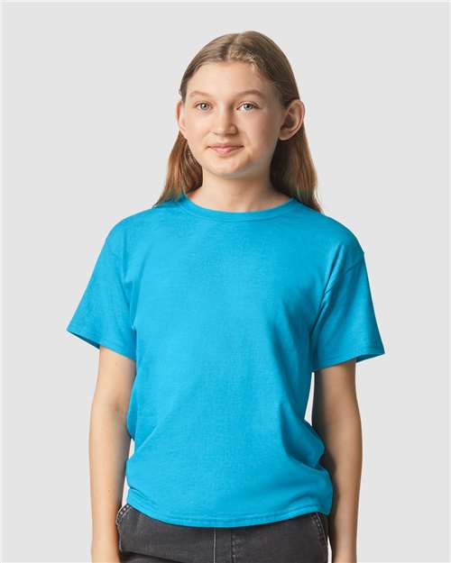 Load image into Gallery viewer, Youth Softstyle® CVC T-Shirt — product photo 2