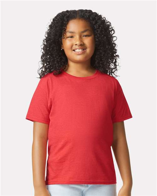 Load image into Gallery viewer, Youth Softstyle® CVC T-Shirt — product photo 10