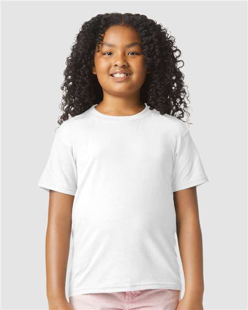 Load image into Gallery viewer, Youth Softstyle® CVC T-Shirt — product photo 12