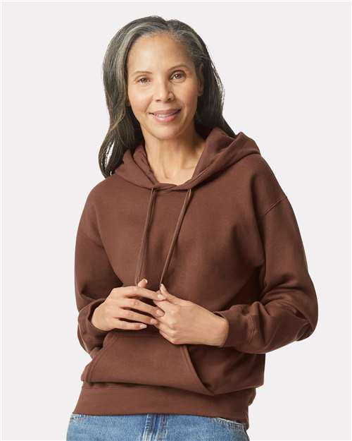 Load image into Gallery viewer, Unisex Softstyle® Midweight Hooded Sweatshirt — product photo 11