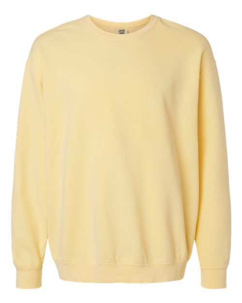 Load image into Gallery viewer, Unisex Garment-Dyed Lightweight Crewneck Sweatshirt - Butter