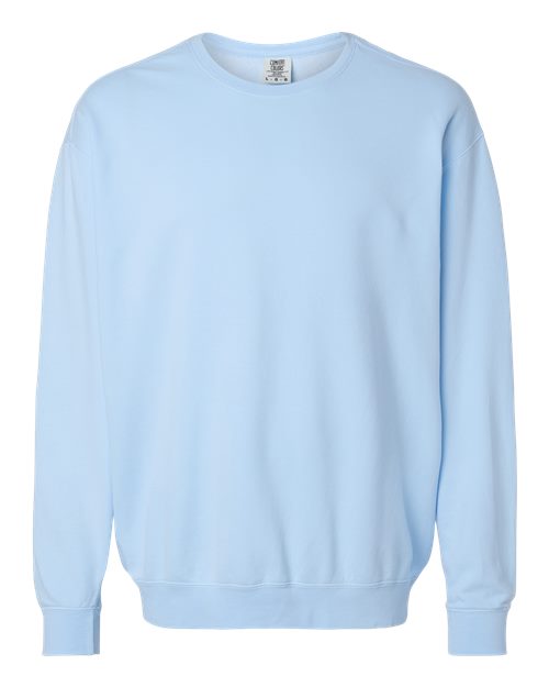 Load image into Gallery viewer, Unisex Garment-Dyed Lightweight Crewneck Sweatshirt - Hydrangea