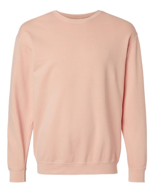Load image into Gallery viewer, Unisex Garment-Dyed Lightweight Crewneck Sweatshirt - Peachy