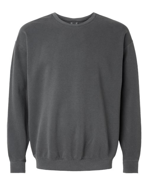 Load image into Gallery viewer, Unisex Garment-Dyed Lightweight Crewneck Sweatshirt - Pepper
