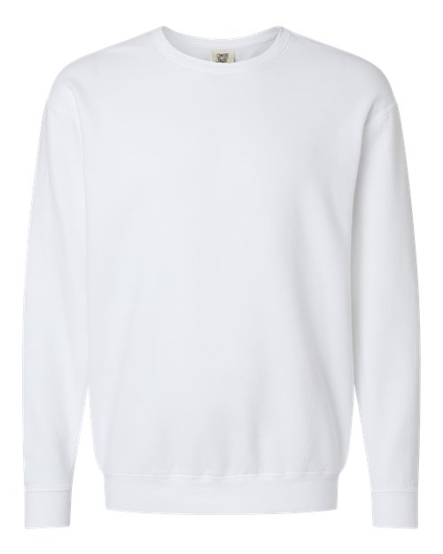 Load image into Gallery viewer, Unisex Garment-Dyed Lightweight Crewneck Sweatshirt - White