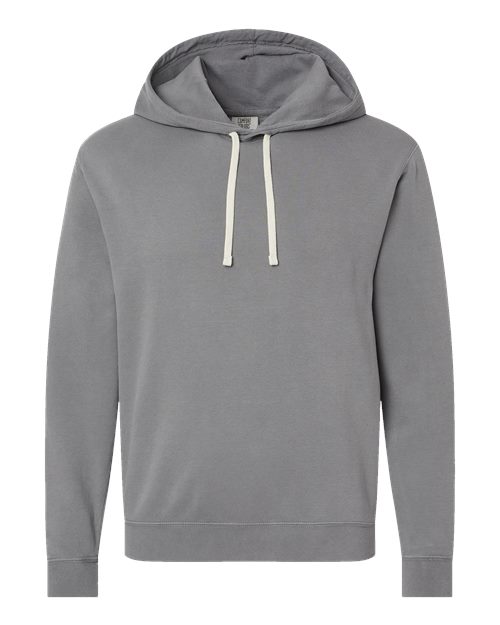 Load image into Gallery viewer, Unisex Garment-Dyed Lightweight Hooded Sweatshirt - Grey
