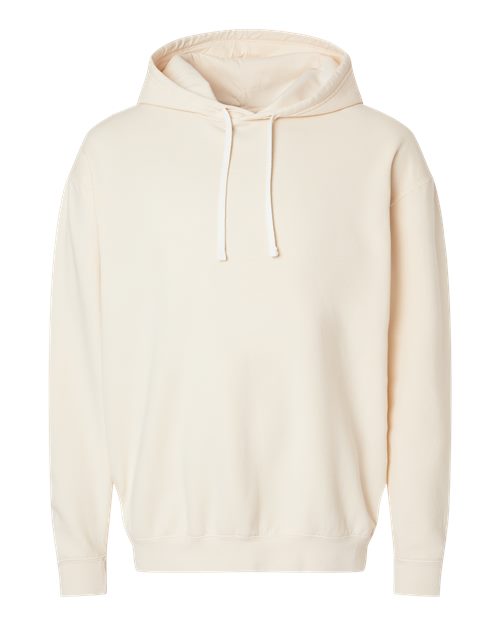 Load image into Gallery viewer, Unisex Garment-Dyed Lightweight Hooded Sweatshirt - Ivory