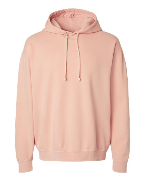 Load image into Gallery viewer, Unisex Garment-Dyed Lightweight Hooded Sweatshirt - Peachy