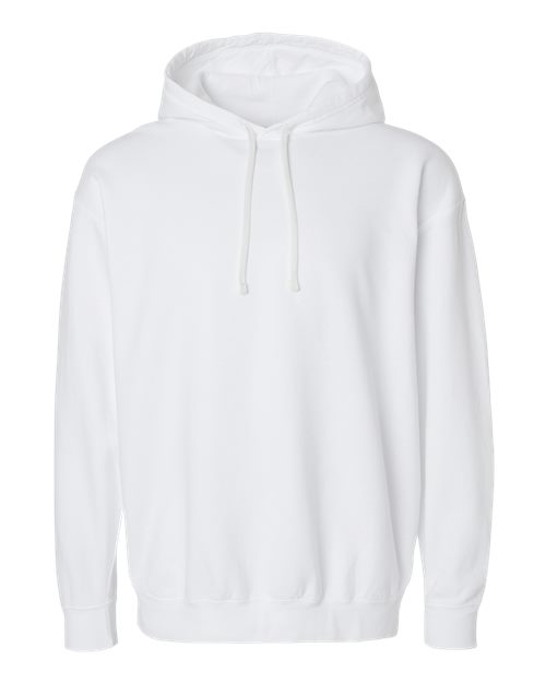 Load image into Gallery viewer, Unisex Garment-Dyed Lightweight Hooded Sweatshirt - White