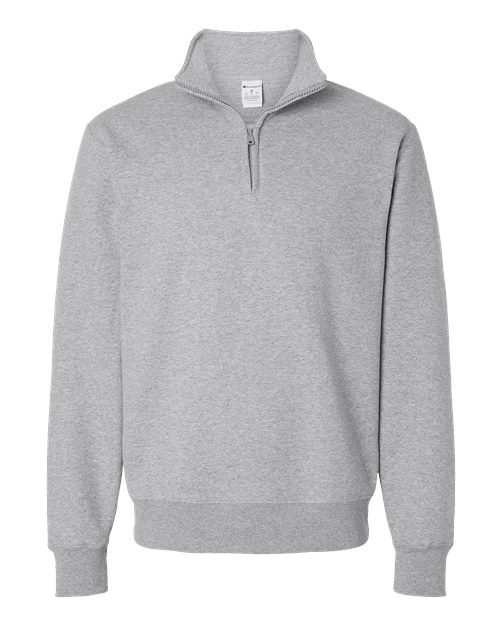 Load image into Gallery viewer, Unisex Powerblend® Quarter-Zip Pullover - Light Steel