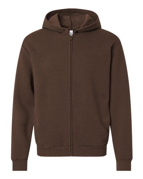 Load image into Gallery viewer, Unisex ReFlex Fleece Full-Zip Hoodie Sweatshirt - Brown