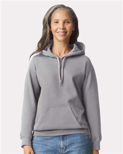 Load image into Gallery viewer, Unisex Softstyle® Midweight Hooded Sweatshirt — product photo 8