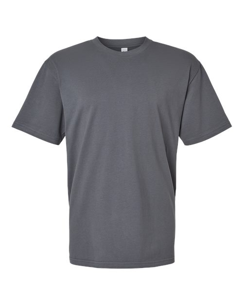 Load image into Gallery viewer, Unisex Sueded Cloud Jersey Tee - Sueded Asphalt
