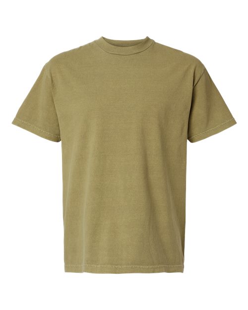 Load image into Gallery viewer, Unisex Garment-Dyed Heavyweight Cotton Tee - Faded Army
