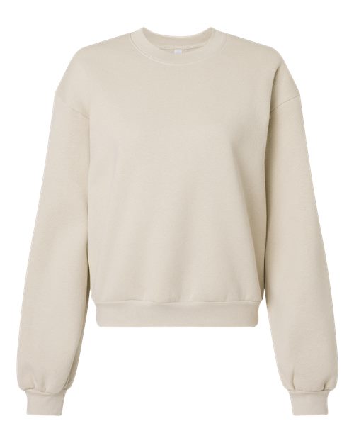 Load image into Gallery viewer, Women's ReFlex Fleece Crewneck Sweatshirt - Bone