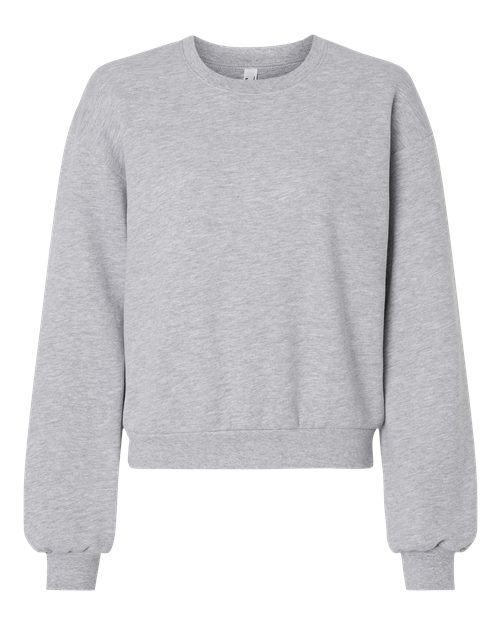 Load image into Gallery viewer, Women's ReFlex Fleece Crewneck Sweatshirt - Heather Grey
