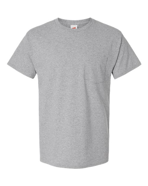 Load image into Gallery viewer, Essential-T Pocket T-Shirt - Light Steel
