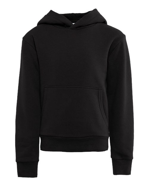 Load image into Gallery viewer, Youth Fleece Hoodie Sweatshirt - Black
