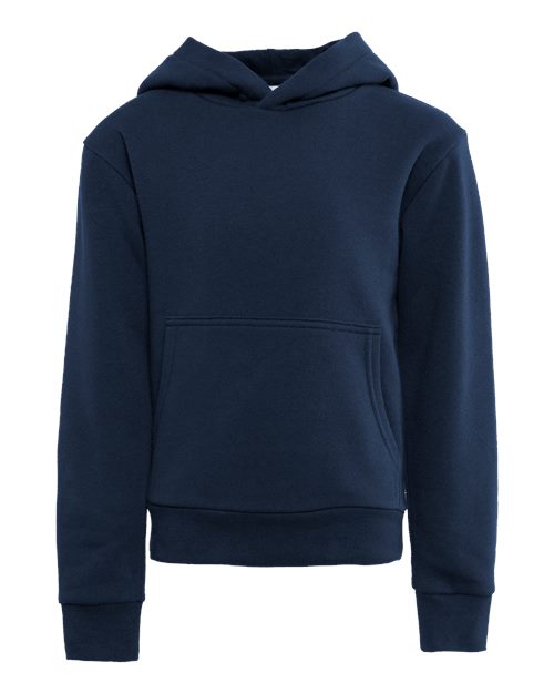 Load image into Gallery viewer, Youth Fleece Hoodie Sweatshirt - Midnight Navy