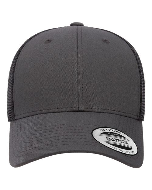 Load image into Gallery viewer, YP Classics 6601 Elite Cap - Charcoal/ Black