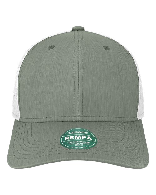 Load image into Gallery viewer, LEGACY REMPA Reclaim Mid-Pro Adjustable Cap - Eco Dark Grey/ White