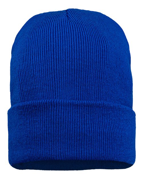 Load image into Gallery viewer, Sportsman SP12JL 12" Jersey Lined Cuffed Beanie - Royal