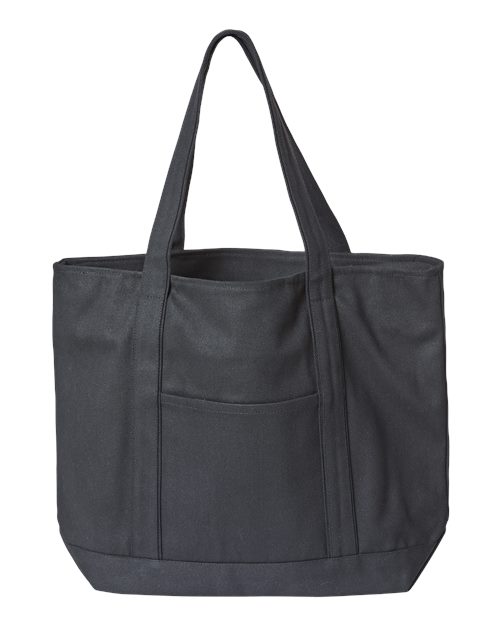Load image into Gallery viewer, XL Zippered Cotton Canvas Resort Tote