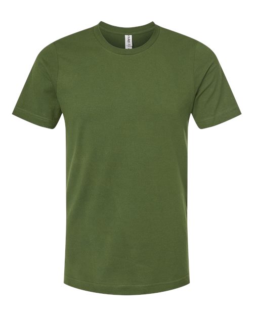 Load image into Gallery viewer, Combed Cotton T-Shirt - Olive Green