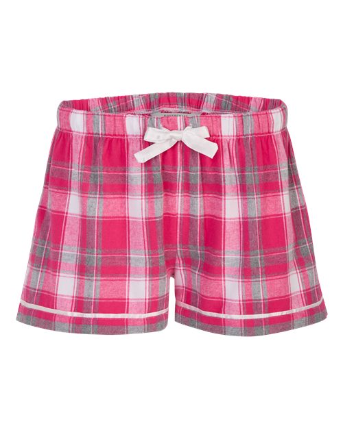 Load image into Gallery viewer, Boxercraft BW6501 Women's Flannel Shorts - Pink Sophia Plaid