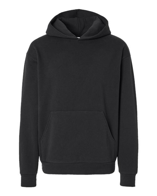 Load image into Gallery viewer, Unisex Mainstreet Heavyweight Hooded Sweatshirt - Black