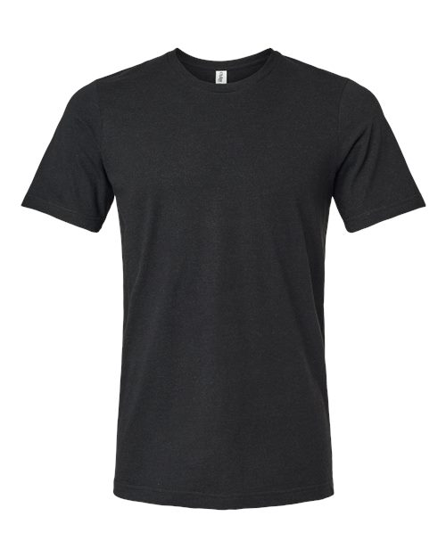 Load image into Gallery viewer, Unisex Combed CVC T-Shirt - Heather Black