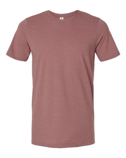 Load image into Gallery viewer, Unisex Combed CVC T-Shirt - Heather Mauve