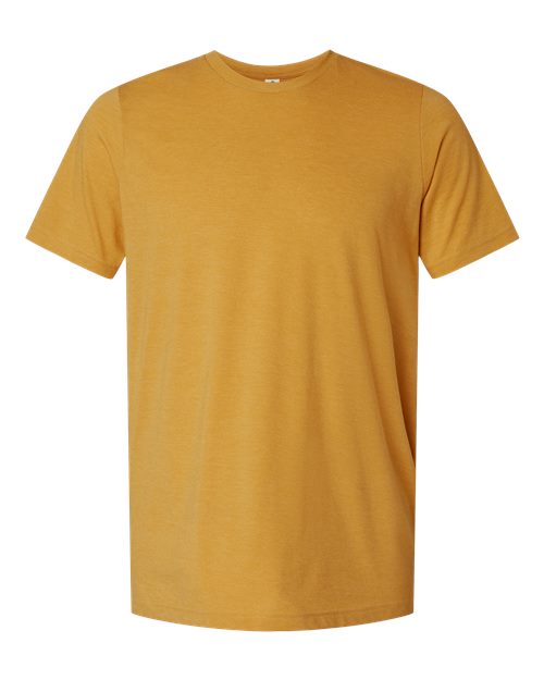 Load image into Gallery viewer, Unisex Combed CVC T-Shirt - Heather Mustard