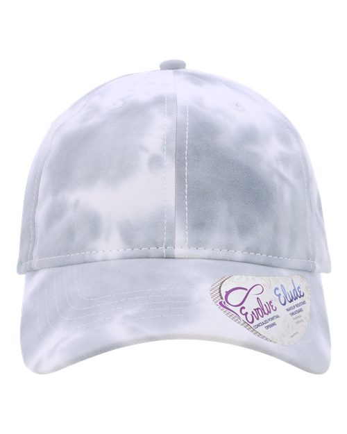 Load image into Gallery viewer, Infinity Her HATTIE Women's Unstructured Fashion Prints Cap - Tie-Dye Slate Blue