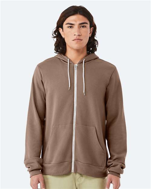 Load image into Gallery viewer, Unisex Sponge Fleece Full-Zip Hoodie Sweatshirt — product photo 47