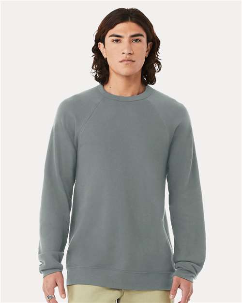 Load image into Gallery viewer, Unisex Sponge Fleece Raglan Crewneck Sweatshirt — product photo 7