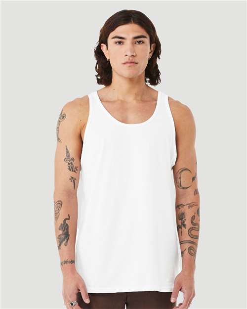 Load image into Gallery viewer, Unisex Heather CVC Tank — product photo 11