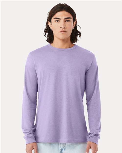 Load image into Gallery viewer, Heather CVC Long Sleeve Tee — product photo 10
