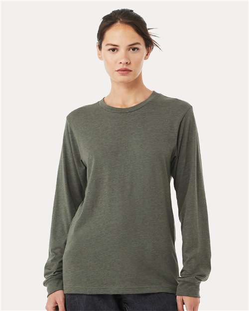 Load image into Gallery viewer, Heather CVC Long Sleeve Tee — product photo 18