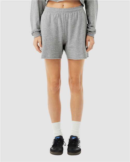 Load image into Gallery viewer, Women's Cutoff Fleece Shorts — product photo 1