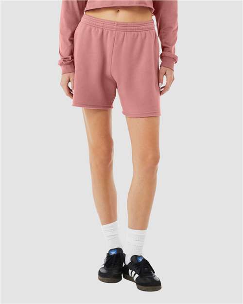 Load image into Gallery viewer, Women's Cutoff Fleece Shorts — product photo 4
