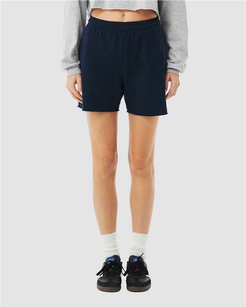 Load image into Gallery viewer, Women's Cutoff Fleece Shorts — product photo 6