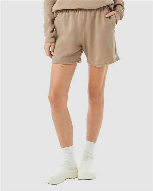 Load image into Gallery viewer, Women's Cutoff Fleece Shorts — product photo 7
