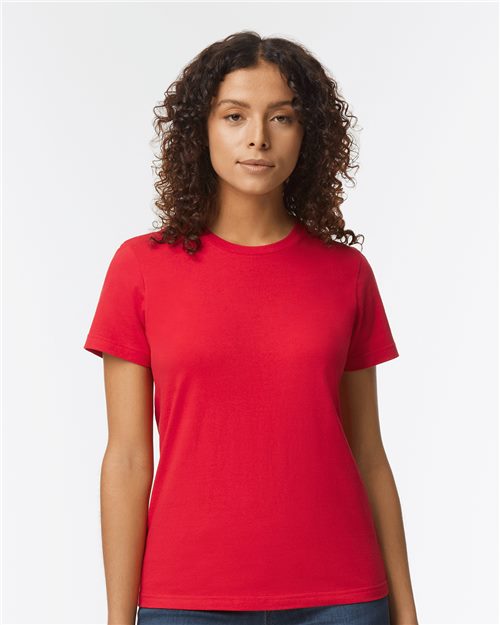 Load image into Gallery viewer, Women's Softstyle® Midweight T-Shirt — blank t-shirt for DTF printing