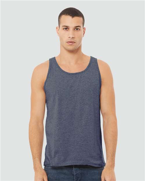 Load image into Gallery viewer, Unisex Heather CVC Tank — product photo 5